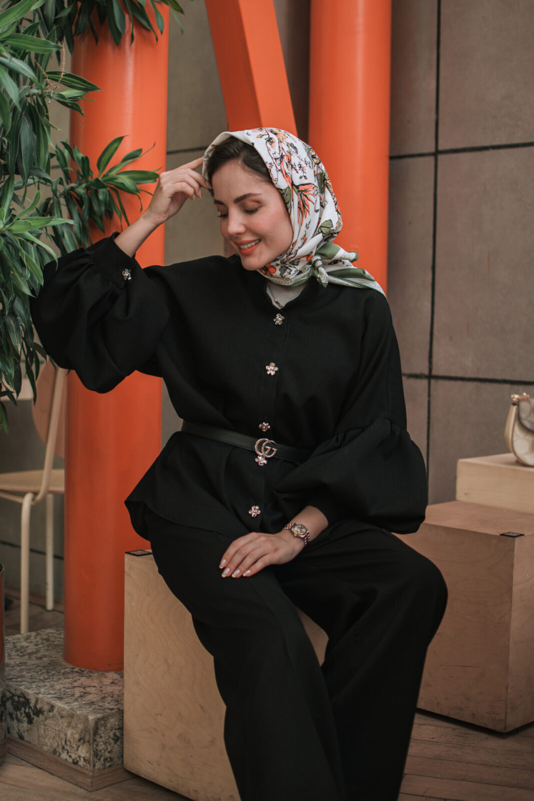 شومیز شلوار فلاور - تصویر 4